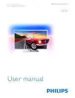 Philips 40PFL8007 User Manual preview