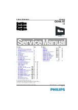 Philips 40PFL8664H/12 Service Manual preview