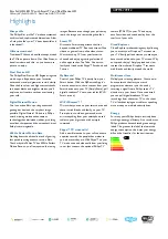 Preview for 2 page of Philips 40PFS5709 Specifications