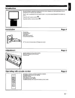 Preview for 5 page of Philips 41GR8841/32B Operating Instructions Manual