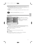 Preview for 33 page of Philips 42-LCD FLAT HDTV PIXEL PLUS 2 HD 42PF9830A - Hook Up Guide User Manual