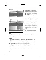 Preview for 112 page of Philips 42-LCD FLAT HDTV PIXEL PLUS 2 HD 42PF9830A - Hook Up Guide User Manual