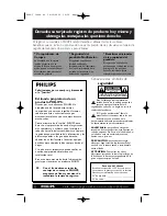 Preview for 163 page of Philips 42-LCD FLAT HDTV PIXEL PLUS 2 HD 42PF9830A - Hook Up Guide User Manual