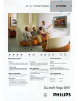 Preview for 1 page of Philips 42 PW 9962 Specifications