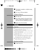 Предварительный просмотр 15 страницы Philips 422203605160 User Manual