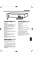 Preview for 8 page of Philips 422393116 (Danish) Brugervejledning