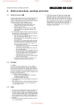 Предварительный просмотр 3 страницы Philips 42FD9932 - annexe 2 Service Manual