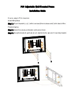 Preview for 1 page of Philips 42MF230A Installation Manual