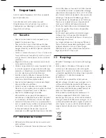 Preview for 5 page of Philips 42PE0001D/H (French) Manuel D'Utilisation