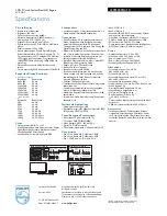 Preview for 3 page of Philips 42PES0001D Specifications