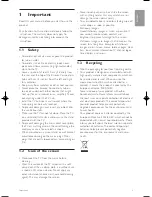 Preview for 5 page of Philips 42PES0001D User Manual