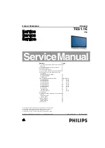 Preview for 1 page of Philips 42PF1000/62 Service Manual