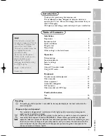 Preview for 1 page of Philips 42PF3320 Quick Manual