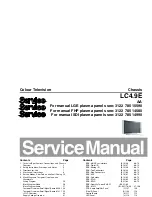 Philips 42PF5320/10 Service Manual preview