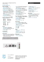 Preview for 2 page of Philips 42PF5331 Technical Specifications