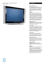 Preview for 3 page of Philips 42PF5331 Technical Specifications