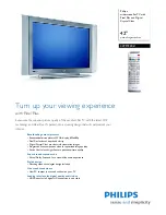 Preview for 1 page of Philips 42PF7320Z Specifications