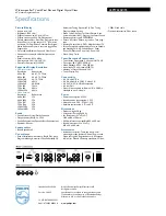 Preview for 3 page of Philips 42PF7320Z Specifications