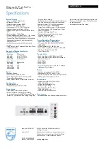 Preview for 3 page of Philips 42PF7411 Specifications