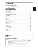 Preview for 2 page of Philips 42PF7520G User Manual