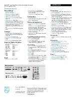 Preview for 2 page of Philips 42PF9731D/37 Specifications