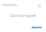 Preview for 1 page of Philips 42PFA4609 Quick Start Manual