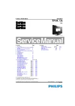 Philips 42PFL1609/93 Service Manual preview