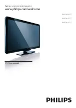 Philips 42PFL36 5/77 Series User Manual preview