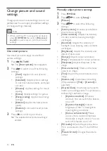 Preview for 14 page of Philips 42PFL3605/12 User Manual