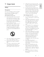 Preview for 3 page of Philips 42PFL4908G User Manual