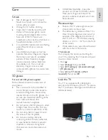 Предварительный просмотр 5 страницы Philips 42PFL5008G User Manual