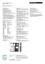 Preview for 3 page of Philips 42PFL5203S Specifications