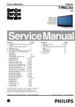 Preview for 1 page of Philips 42PFL5432D/37 Service Manual