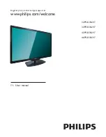 Preview for 1 page of Philips 42PFL5556/V7 User Manual