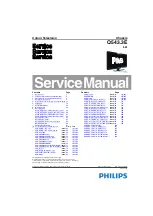 Philips 42PFL5604H/12 Service Manual preview