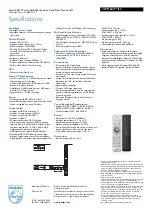 Preview for 3 page of Philips 42PFL6877T Specifications