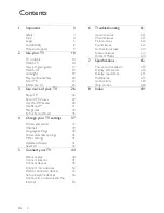 Preview for 2 page of Philips 42PFL7008G User Manual