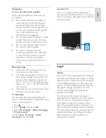 Preview for 5 page of Philips 42PFL7008G User Manual