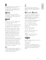 Preview for 7 page of Philips 42PFL7008G User Manual