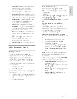 Preview for 17 page of Philips 42PFL7008G User Manual