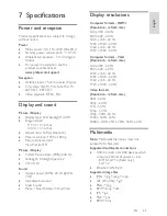 Preview for 65 page of Philips 42PFL7008G User Manual