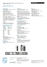 Предварительный просмотр 3 страницы Philips 42PFL7342 Specifications