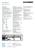 Preview for 3 page of Philips 42PFL7403S Specifications