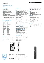 Preview for 3 page of Philips 42PFL7409/98 Specification Sheet