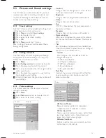 Preview for 15 page of Philips 42PFL7433S/60 User Manual