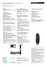 Preview for 3 page of Philips 42PFL7486H Specification