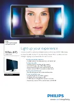 Preview for 1 page of Philips 42PFL7623D Specifications