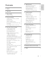 Preview for 2 page of Philips 42PFL7674H/12 User Manual