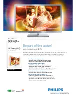 Philips 42PFL7696T Brochure preview