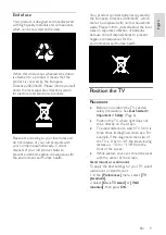 Preview for 9 page of Philips 42PFL86 6D Series User Manual